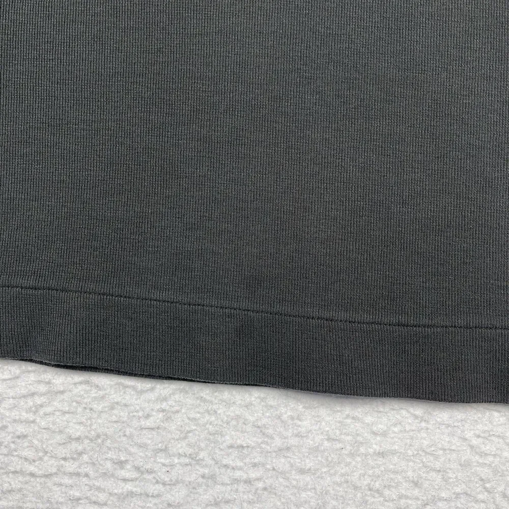 Tommy Bahama Sweater Mens Large Black 1/4 Zip Pullover Preppy Golfer Travel Work